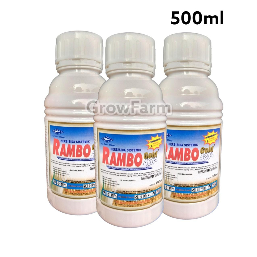 Jual herbisida Rambo gold 480SL 500 ml | Shopee Indonesia