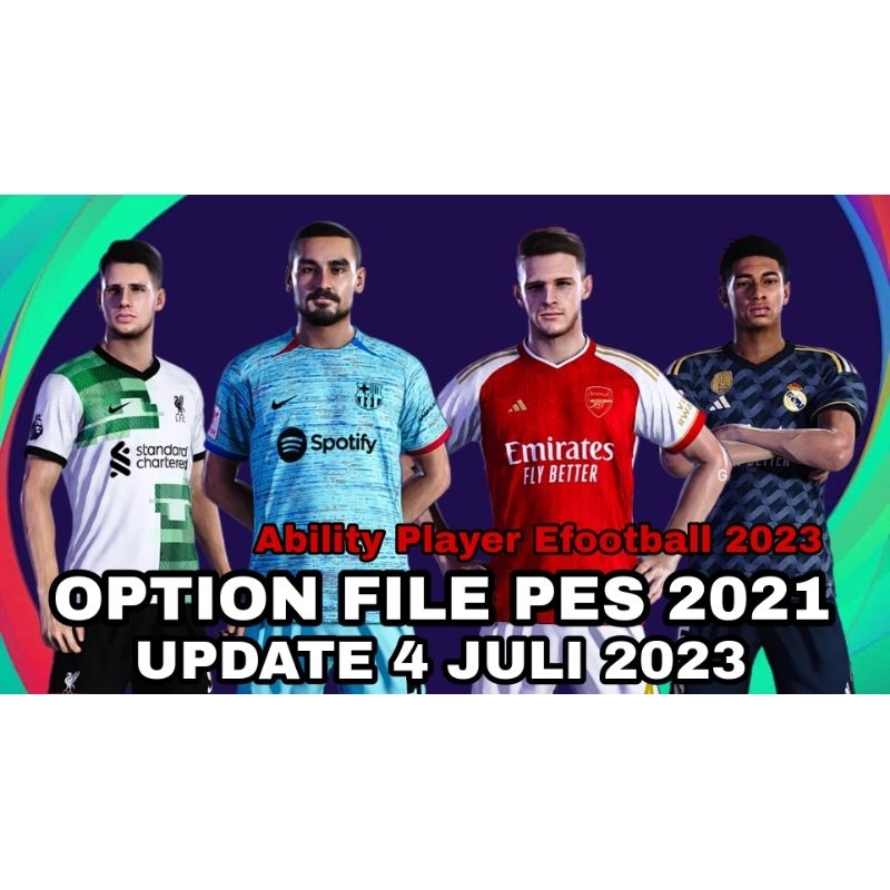 Jual OPTION FILE PES 2021 NEW SEASON 20232024. Shopee Indonesia