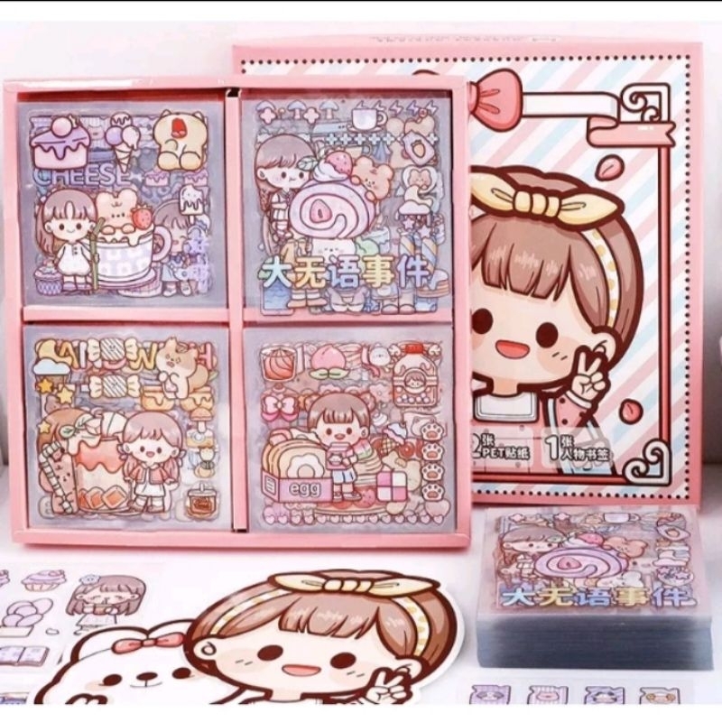 Jual sticker momo sticker telado sticker dodogirl sticker cute journal sticker Shopee Indonesia