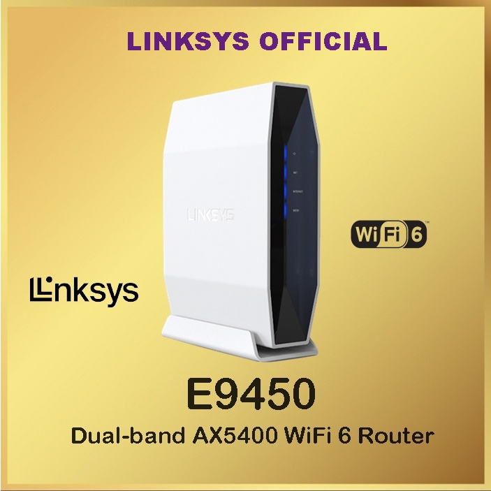 Jual Linksys E9450 Dual-Band AX5400 WiFi 6 Router E 9450 | Shopee Indonesia