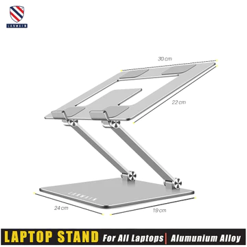 Lanwain London Adjustable Laptop Stand Tablet Stand Meja Laptop Aksesoris Laptop