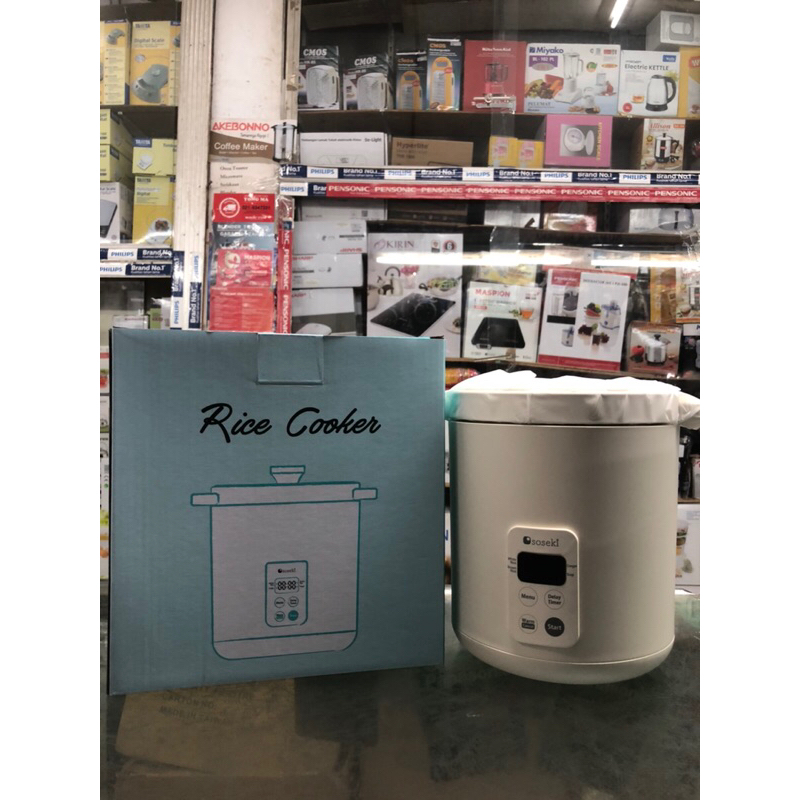 Jual SOSEKI RICE COOKER MINI DIGITAL 1,2liter ELEKTRIK Shopee Indonesia