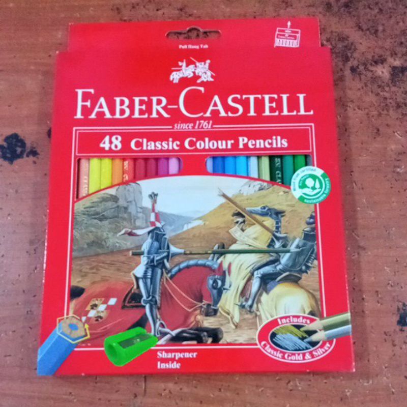 Jual Cat kayu Faber Castell 48 w | Shopee Indonesia