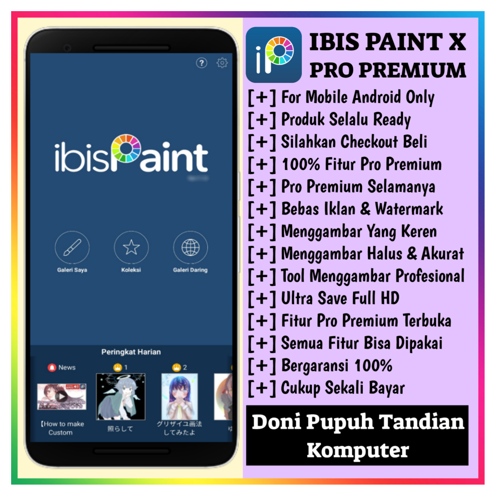 Jual Ibis Paint X Pro Android Full Version Lifetime Shopee Indonesia
