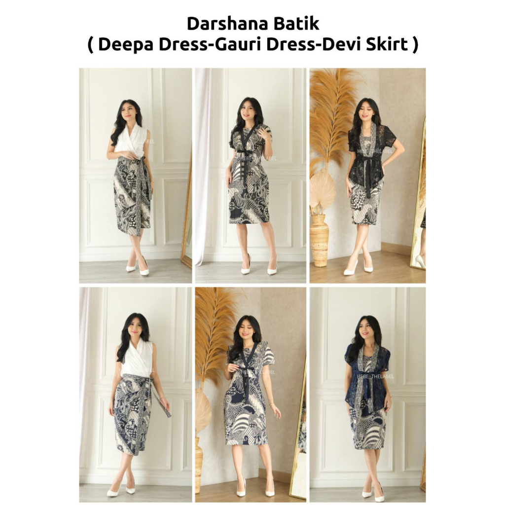 Jual Darshana Batik - Pakaian Wanita ( Deepa Dress-Gauri Dress-Devi ...