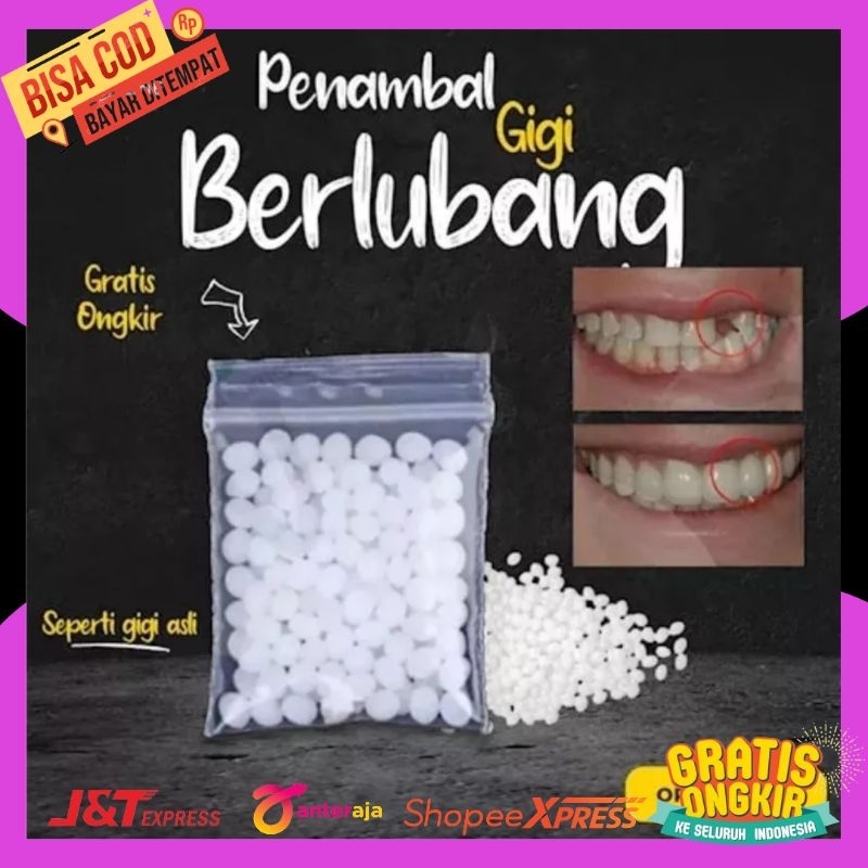 Jual Mj Penambal Gigi Penambal Gigi Berlubang Penambal Gigi Permanen Gigi Ompong Gigi 4035