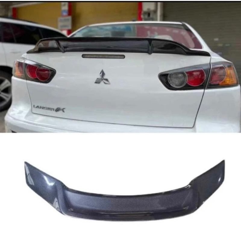 Jual Ducktail mitsubishi Lancer Evo X/10 renntech carbon kevlar