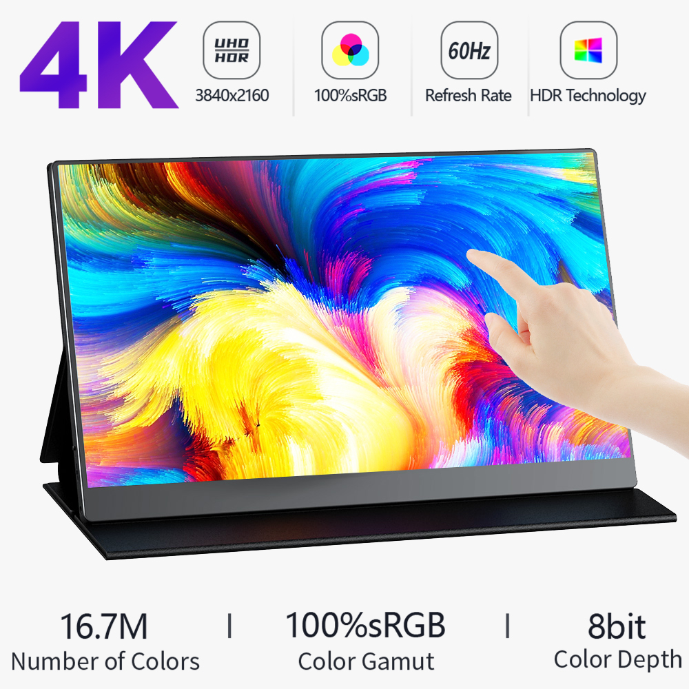 Jual Portable Monitor Touchscreen 15.6 Inch 15.6Inch IPS 4K 60Hz Type C