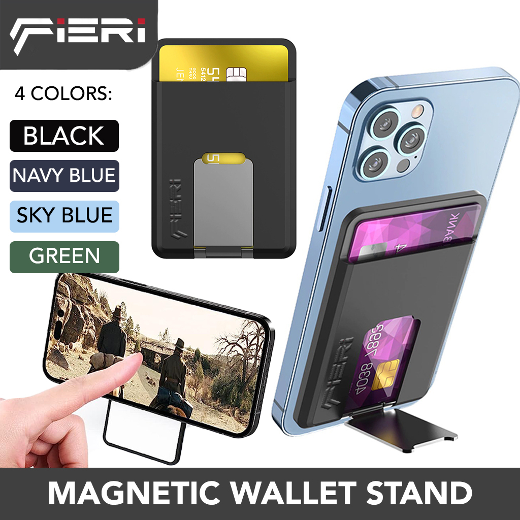 Jual Wallet Stand iPhone Fieri Phone Stand Card Holder Magsafe