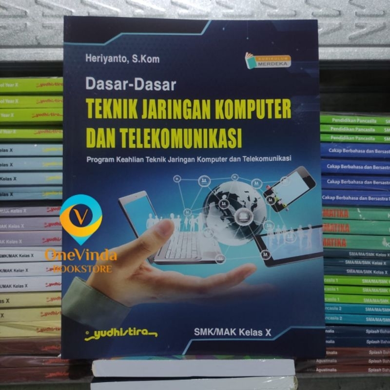 Jual Buku Dasar-dasar Teknik Jaringan Komputer Dan Telekomunikasi SMK X ...