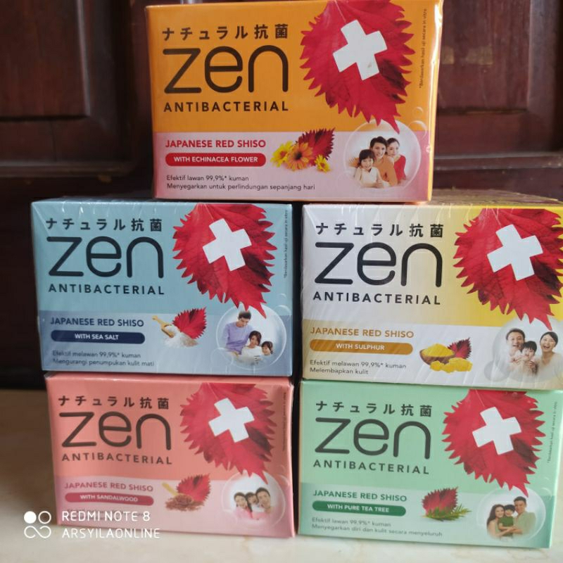 Jual sabun Zen batang pack isi 3 x70g | Shopee Indonesia