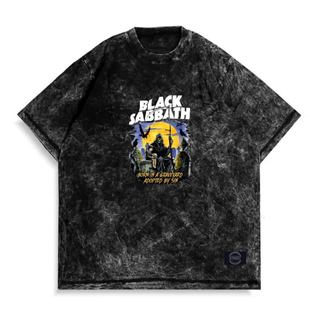 T-shirt Black Sabbath Grind Freaks - Taille M, Noir, Occasion Très Bon état