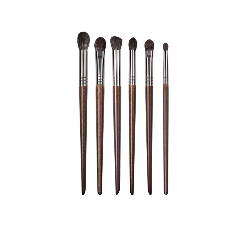 Jual OVW Eye Shadow Brushes Set 6Pcs goat hair / Kuas Makeup Eyeshadow ...