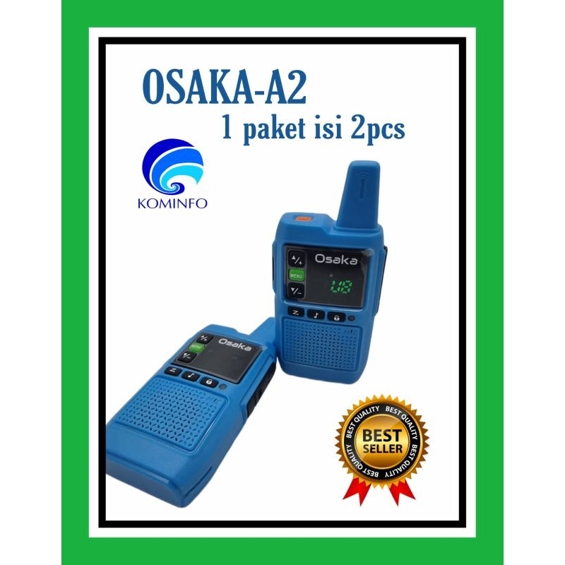 Jual Walkie Talkie Ht Osaka Premium Paket Murah Shopee Indonesia