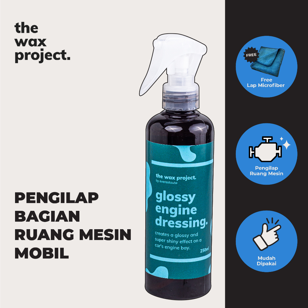 Jual TWP Glossy Engine Dressing - Pengkilap Ruang Mesin Mobil Perawatan ...