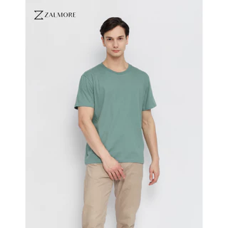 Zalmore Basic Men Oneck T-Shirt Premium Cotton - Kaos Polos Pria
