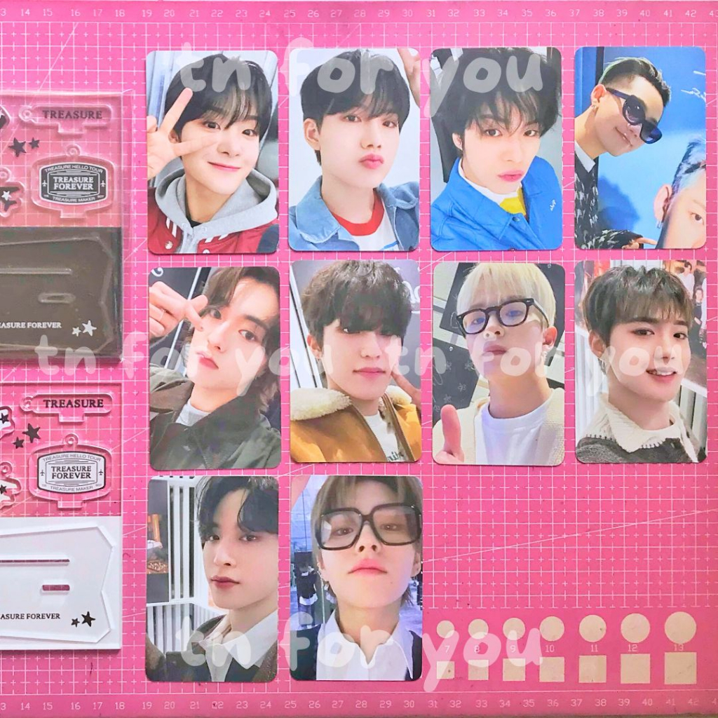 Jual Ready Stock Acrylic Photocard Holder Hello Tour Treasure