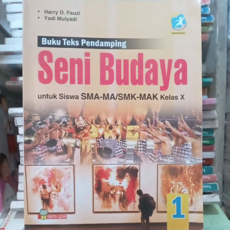 Jual Buku Teks Pendamping Seni Budaya Kelas X / 10 / 1 SMA Kurikulum ...