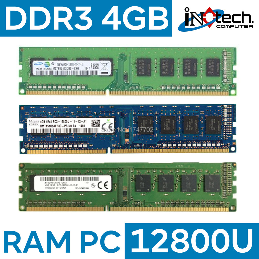 Jual RAM PC LONGDIMM DDR3 DDR3L 2GB 4GB 8GB PC10600 1333MHz PC12800 ...