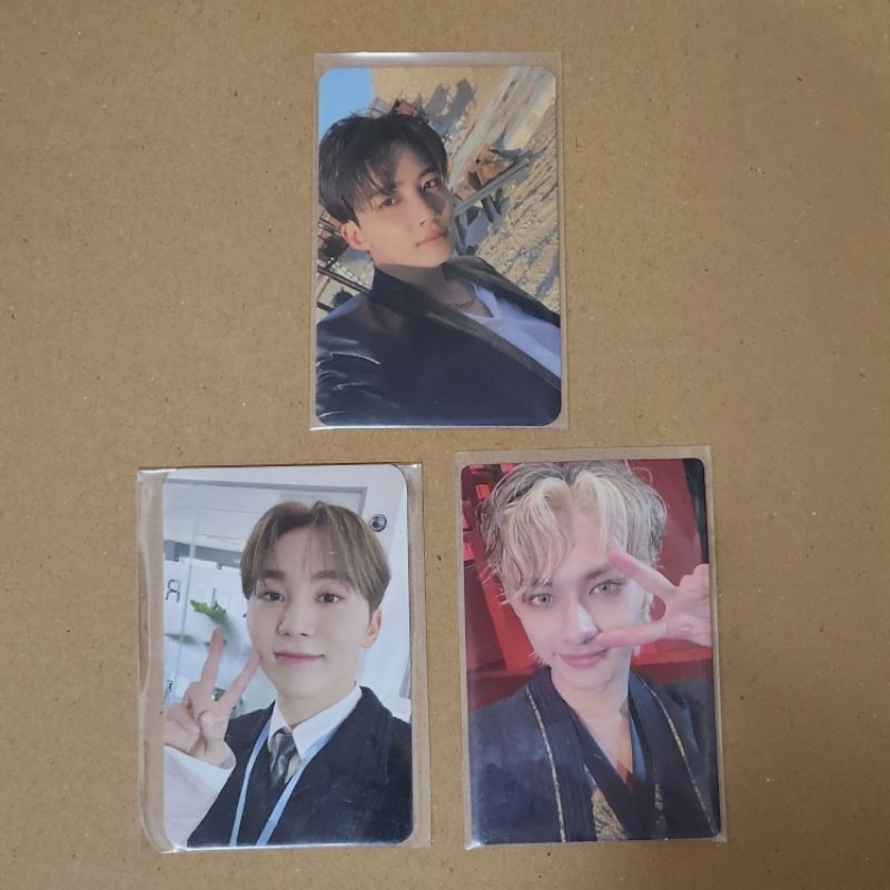 JEONGHAN PC BEATROAD JOEUN FANSIGN FTS FACE THE SUN SEVENTEEN ALBUM  PHOTOCARD