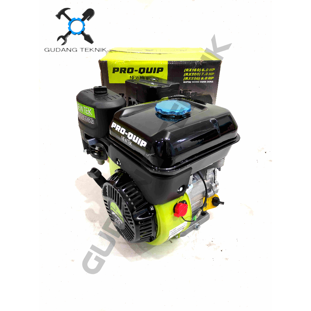 Jual Engine Penggerak 6HP 4Tak RX160 PROQUIP / Mesin Ketiting Serba ...
