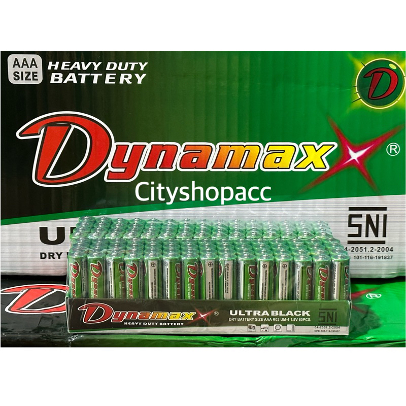 Jual Baterai Aaa A Dynamax Hijau Isi Pcs Ultra Black Volt Baterry Power Shopee Indonesia