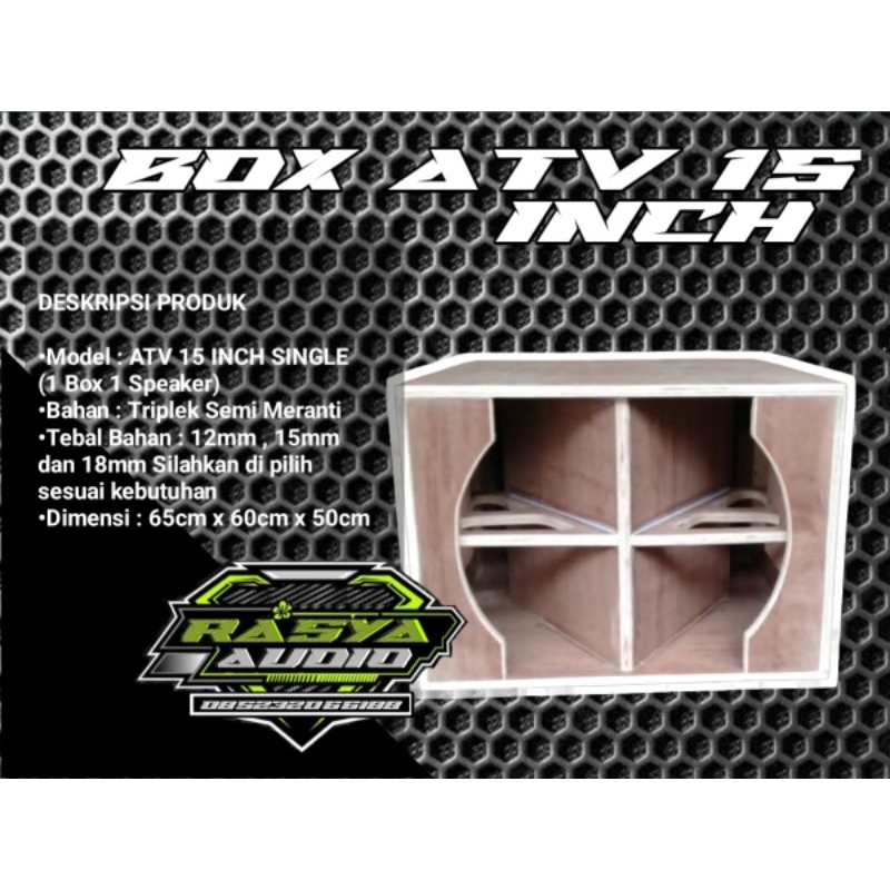 Jual BOX ATV 15 INCH BOX ATV BOX SPEAKER Shopee Indonesia
