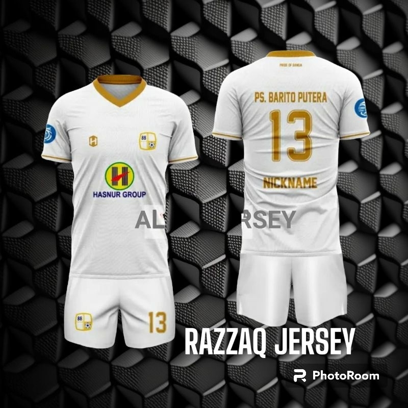 Jual JERSEY AWAY PS BARITO PUTERA FULL PRINTING GRATIS NAMA DAN NO ...