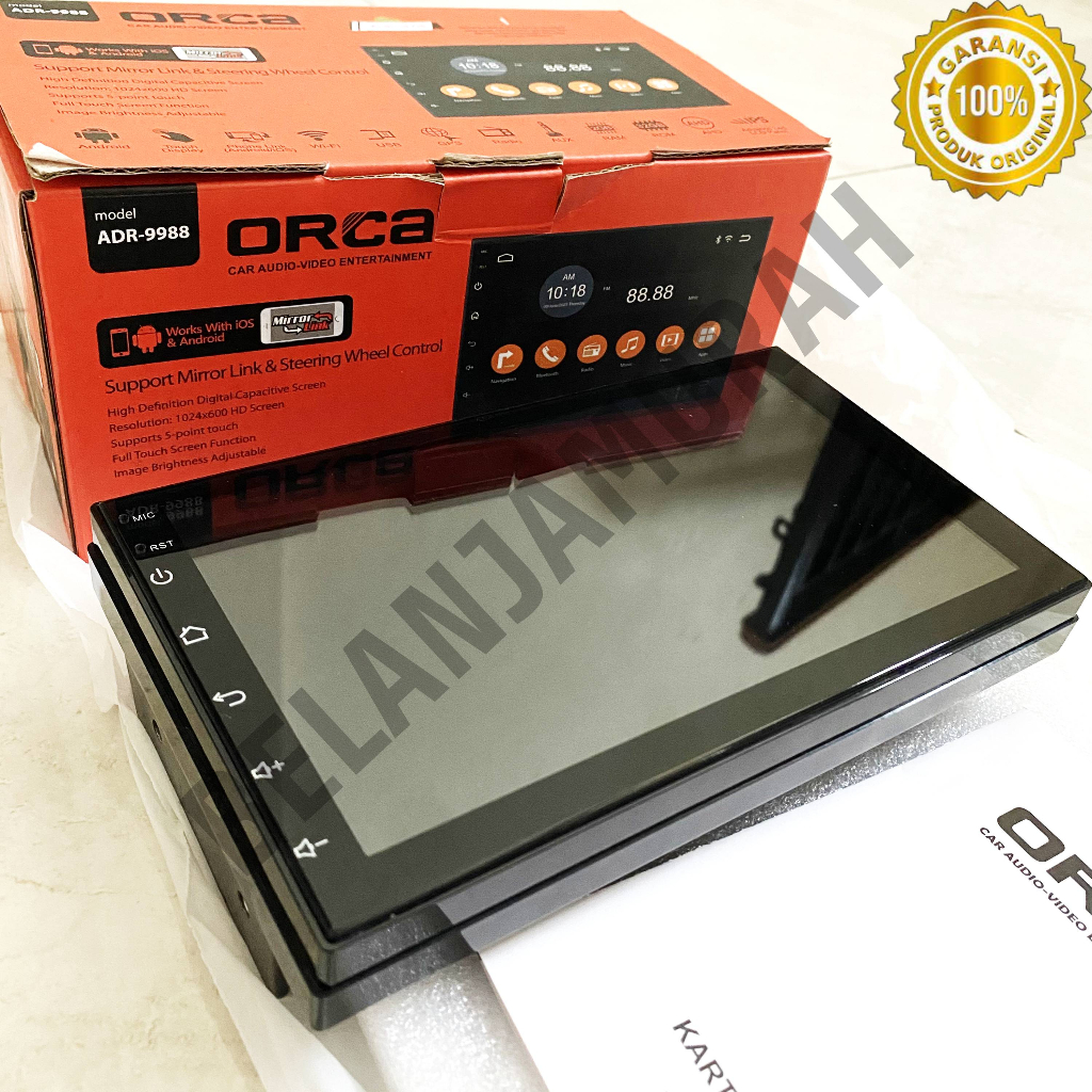 Jual Head Unit Android ORCA 7