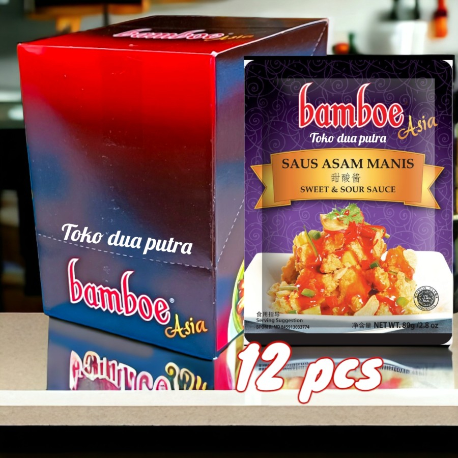 Jual Bumbu Bamboe Saus Asam Manis 80 Gr X 12 Pcs Bamboe Bumbu 1 Box Isi 12 Pcs Shopee Indonesia 