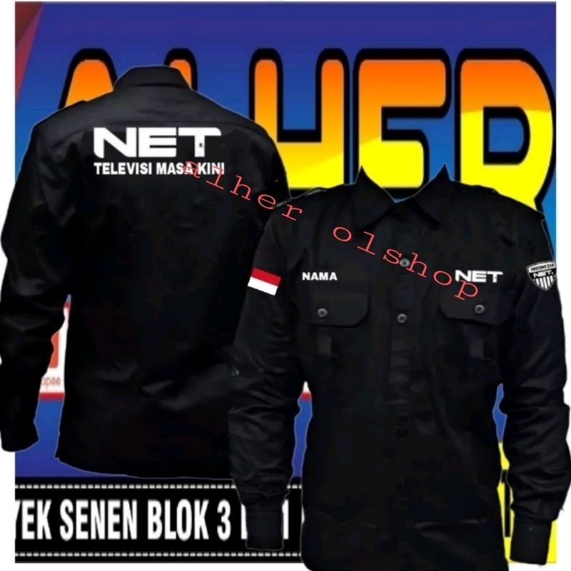 Jual Kemeja net TV baju net TV seragam net TV Pdh net tv Pdl net TV