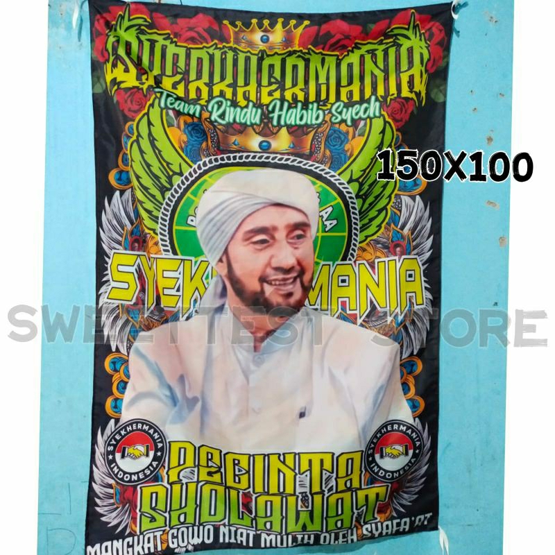 Jual 1HARI JADI + uk 90X60cm, TERLARIS + TERMURAH, BENDERA HABIB ...