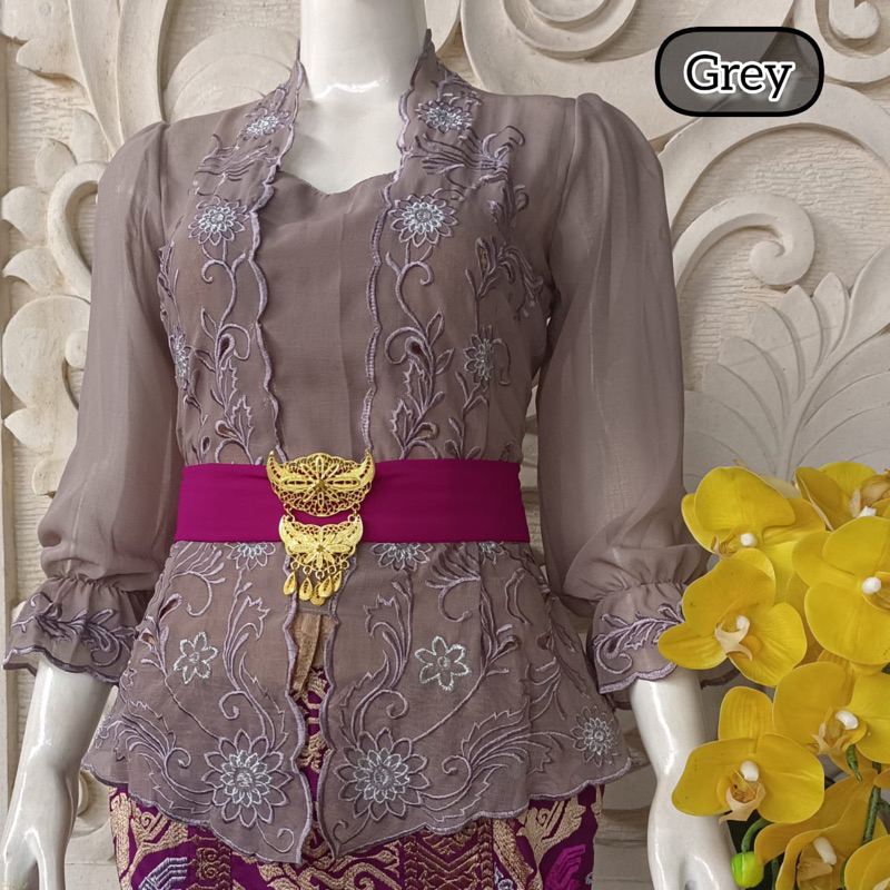 Jual Kebaya Jadi Bordir Motif Terbaru Tangan Karet Super Cantik Dan Mewah Special Motif