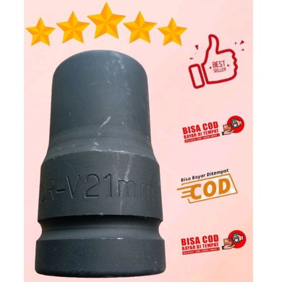 Jual mata shock impact kunci roda impack sok 1 inch 21 mm kunci roda ...