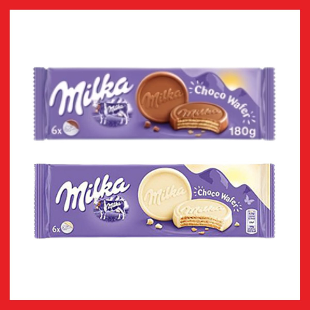 Jual Milka Alpine Choco Wafer Milk Chocolate 180g Wafer Salut Cokelat