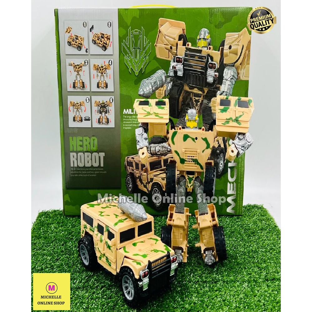 Jual New Arrival Mainan Robot Tank Transformer Besar | Shopee Indonesia