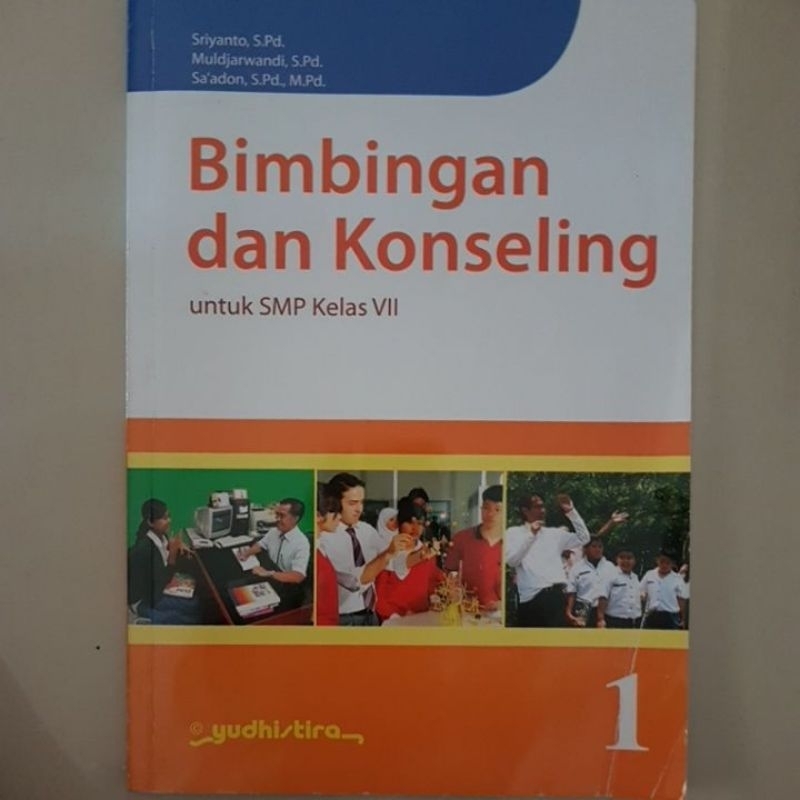 Jual Buku Bimbingan Dan Konseling Kelas 7 Penerbit Yudhistira | Shopee ...