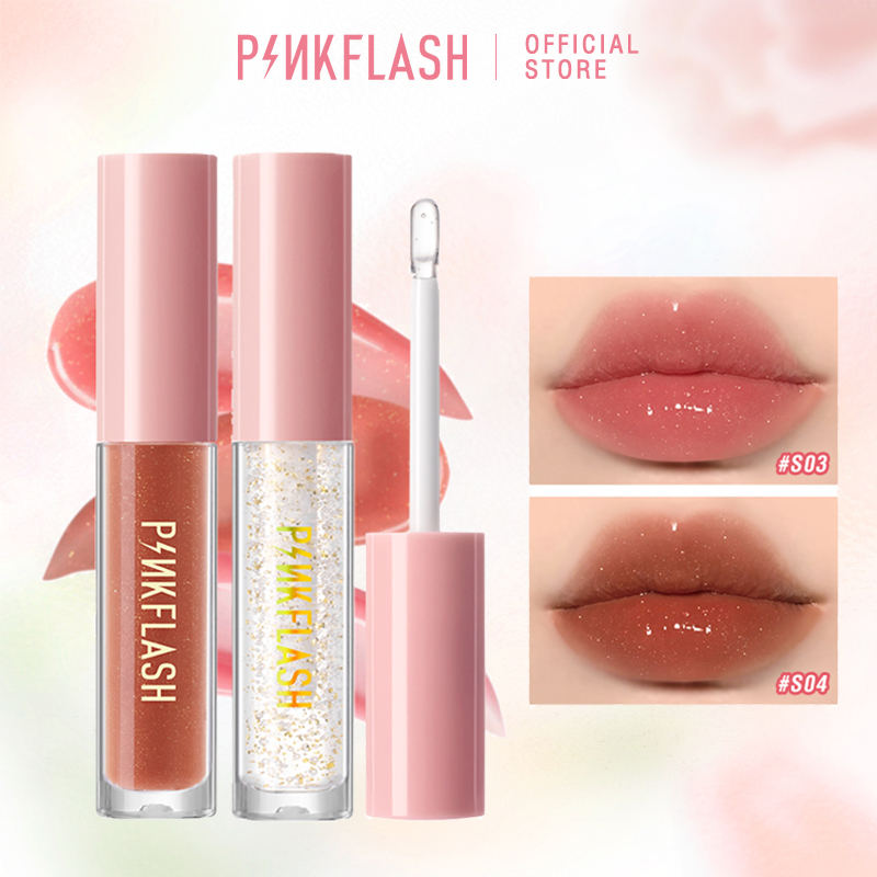 Jual Pinkflash Ohmypinkflash Ohmygloss Moisturising Plumpmax High Shimmer Lip Gloss Shopee