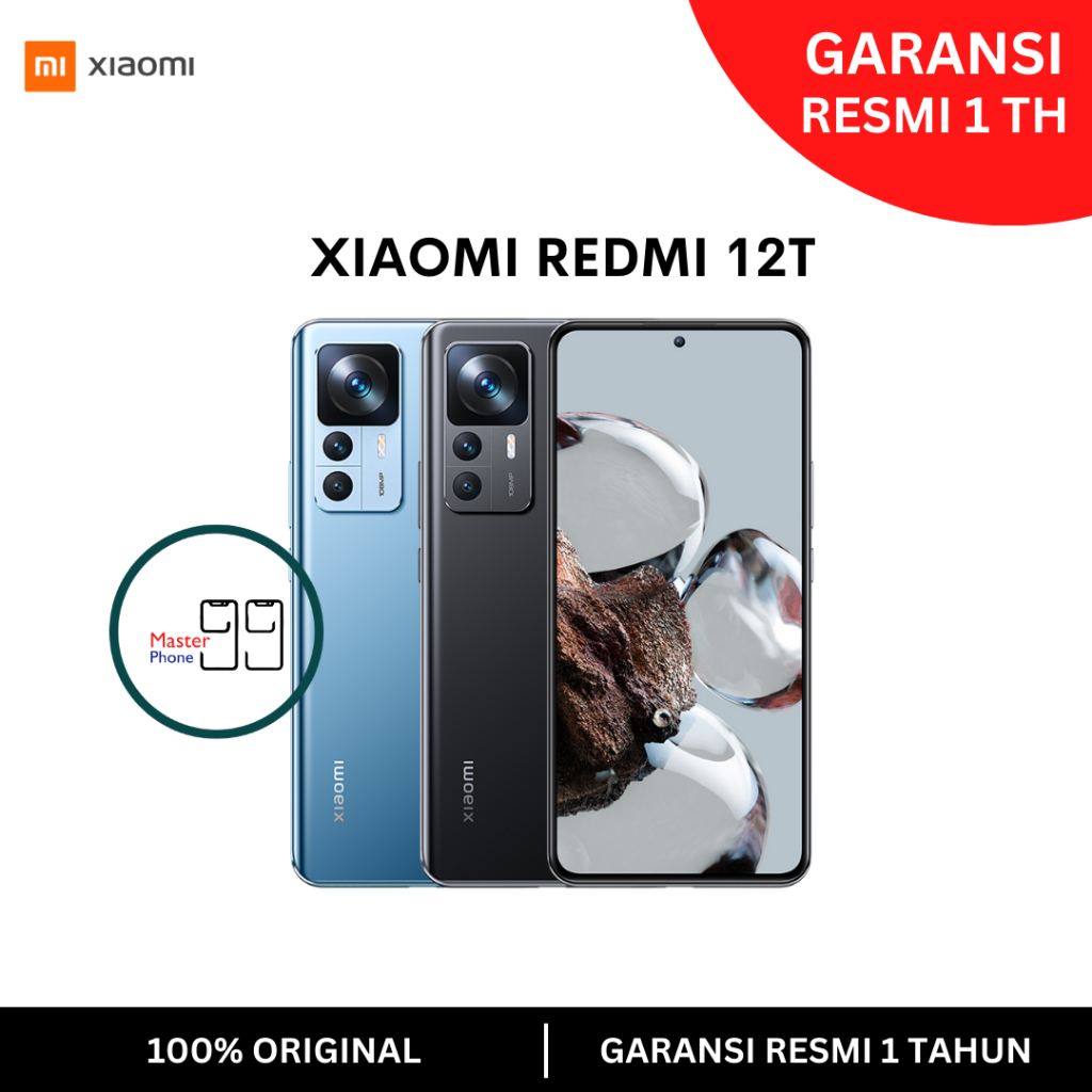 Jual XIAOMI REDMI 12T 5G 8/256GB NEW GARANSI RESMI | Shopee Indonesia