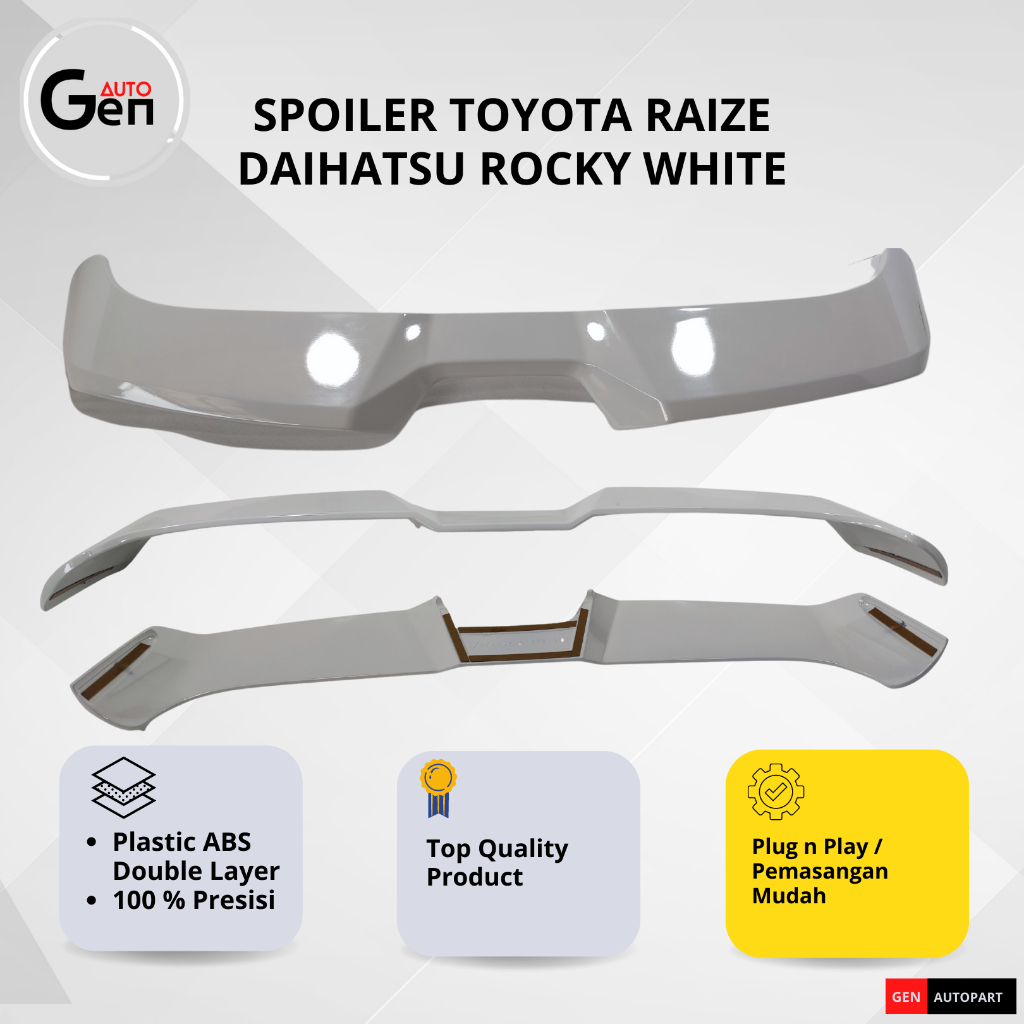 Jual [NEW ARRIVAL[ Spoiler Toyota Raize / Daihatsu Rocky [Top Quality ...