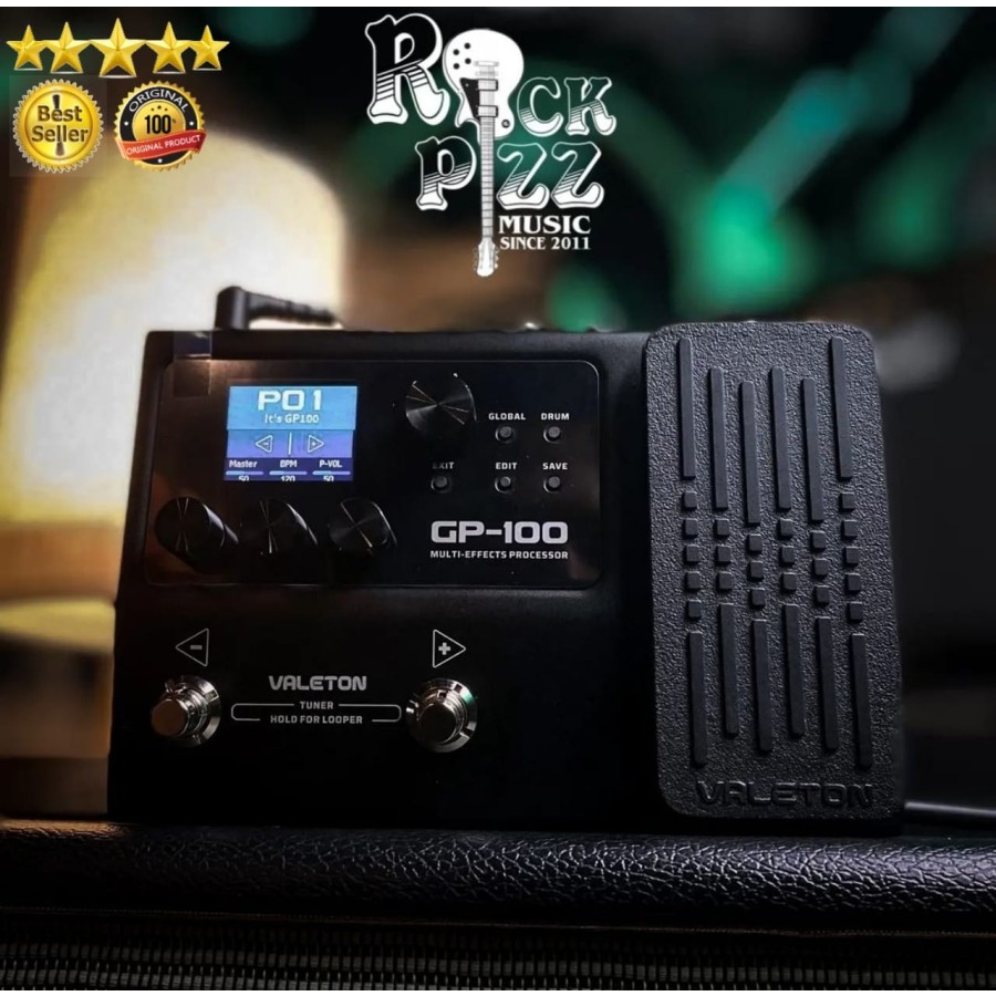Jual VALETON GP-100 MULTI EFFECT PROCESSOR | Shopee Indonesia