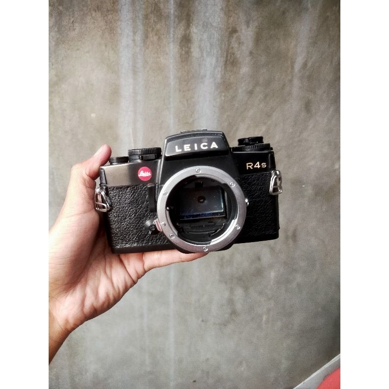 Leica R4S - Appareil Photo 35 Mm Argentique, Mise Au Point Manuelle