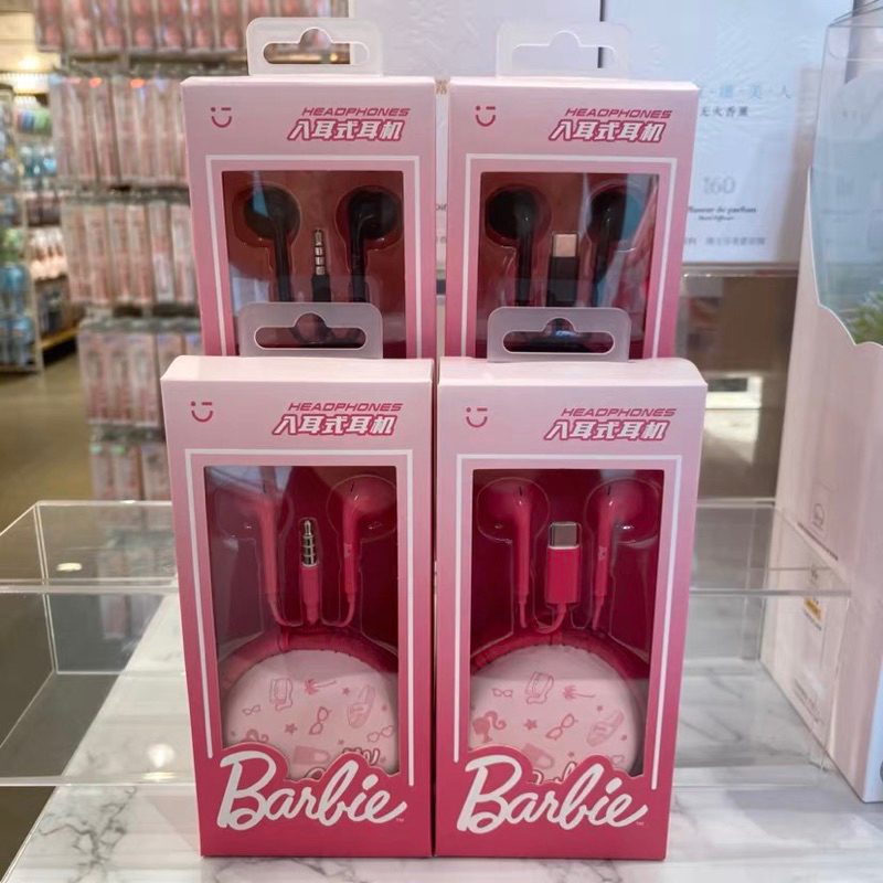 Jual miniso x barbie headset headphone Shopee Indonesia