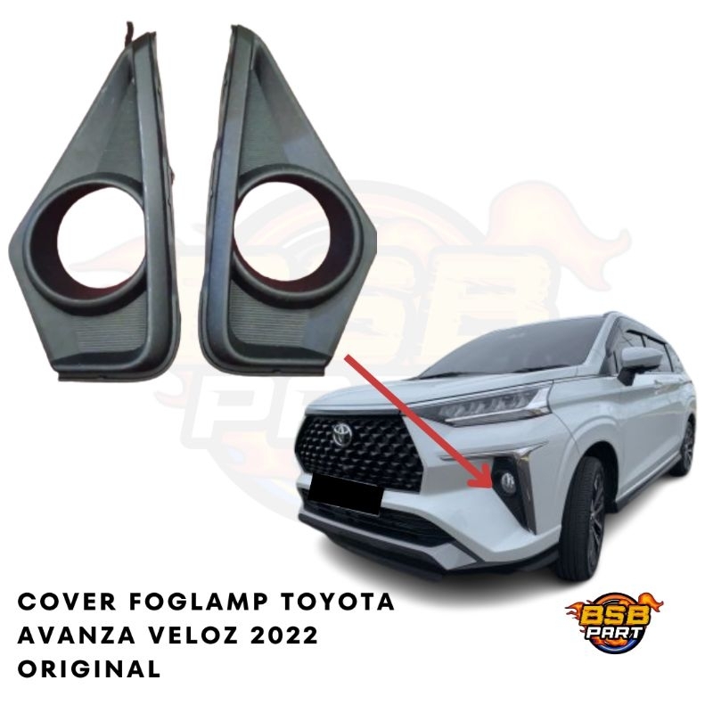 Jual Cover Foglamp Cover Lampu Kabut New Avanza Veloz Original