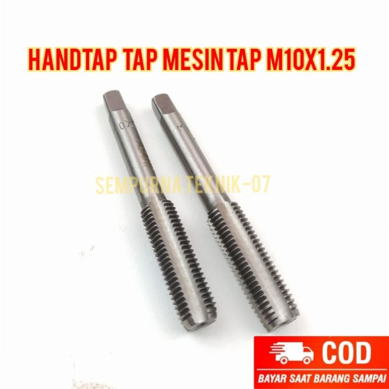 Jual Hand Tap M10 X 1 25 Tap Baut Drat 14 Hss Bukan Yamawa Osg Shopee