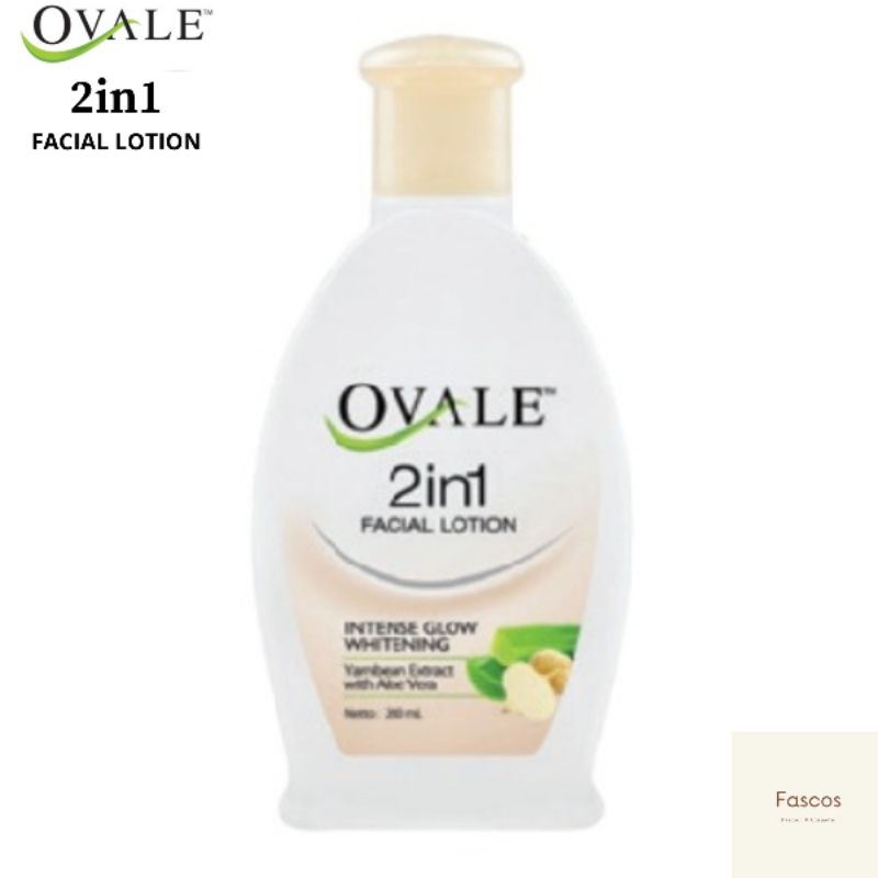 Jual Ovale Facial Lotion In Intense Glow Whitening Ml Shopee