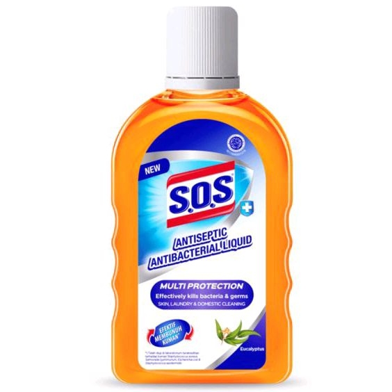 Jual SOS ANTISEPTIC BOTOL 250 ML | Shopee Indonesia