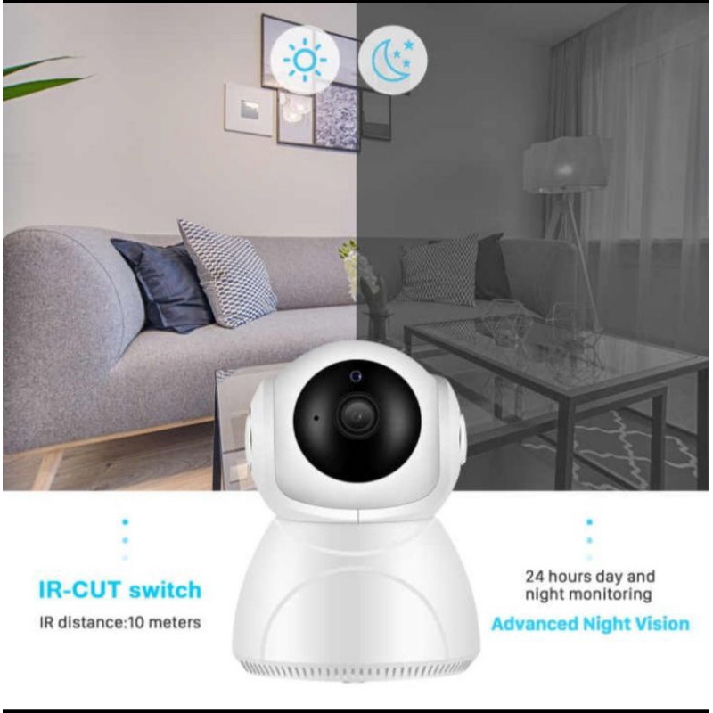 Jual Ip cam camera snowman 5mp wifi wireless | Shopee Indonesia