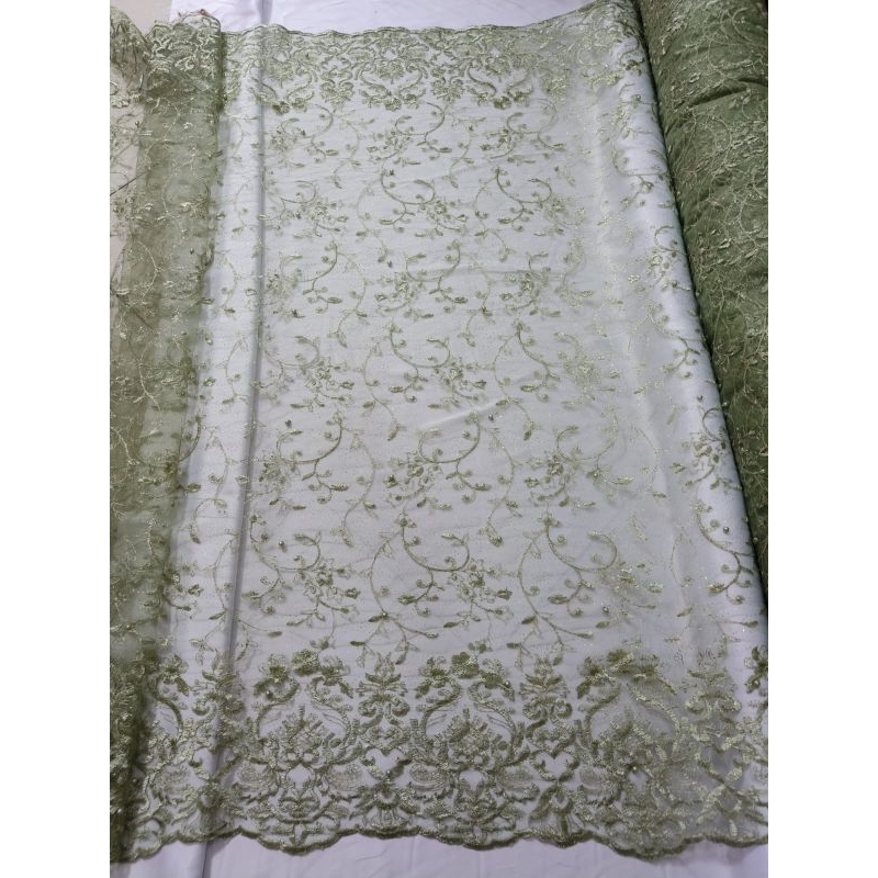 Jual Tile Akar Pinggiran / Mutiara / Bahan Kebaya | Shopee Indonesia