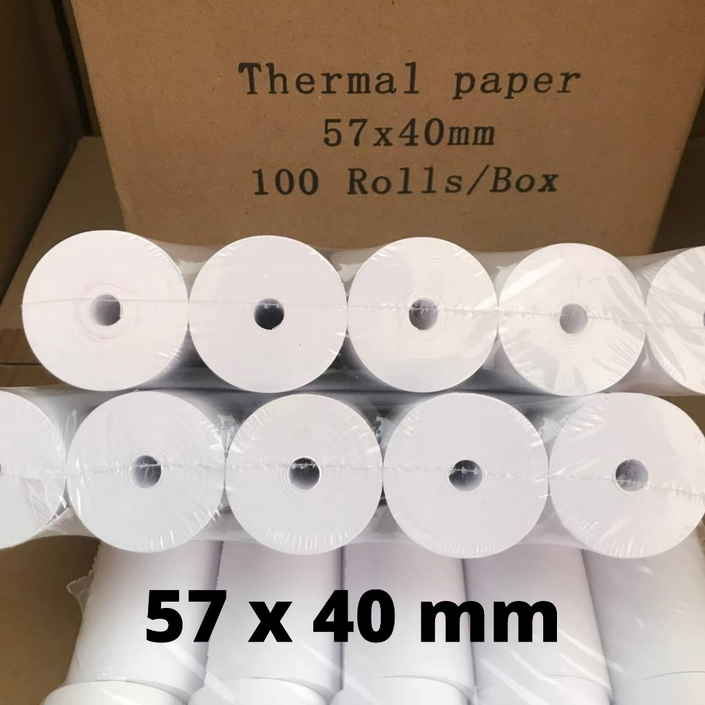 Jual Kertas Struk Thermal Kertas Kasir Struk Kertas Roll Kasir Kertas Thermal 57x40